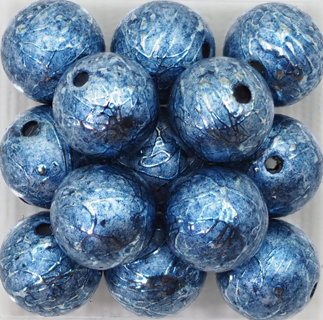 すくも藍Beads カラクサパール8mm (5回着せ)