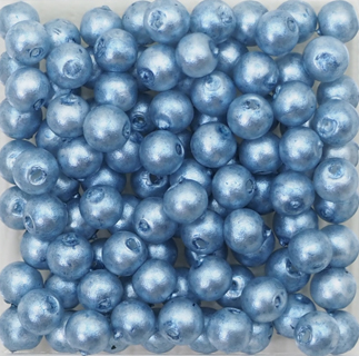 すくも藍Beads 消しパール3mm (3回着せ)