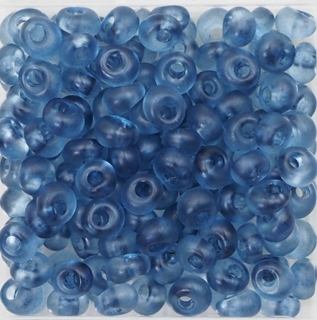 すくも藍Beads マガ玉 3mm (3回着せ)
