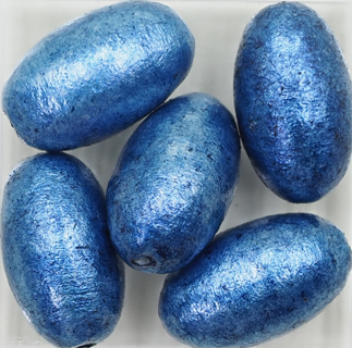 すくも藍Beads コットンパール -ナツメ8 (5回着せ)