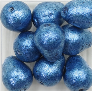すくも藍Beads コットンパール -ツユ (5回着せ)